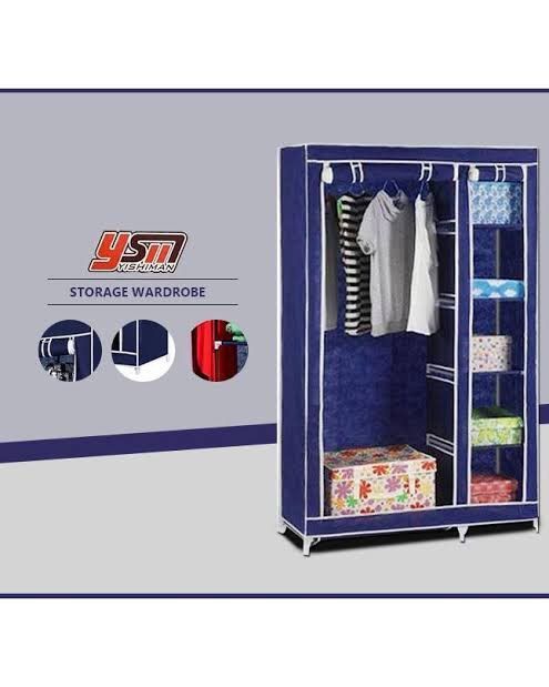 Double Canvas Wardrobe