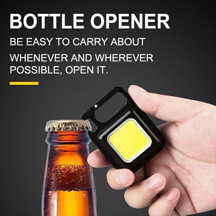 Rechargeable Mini LED Keychain Light