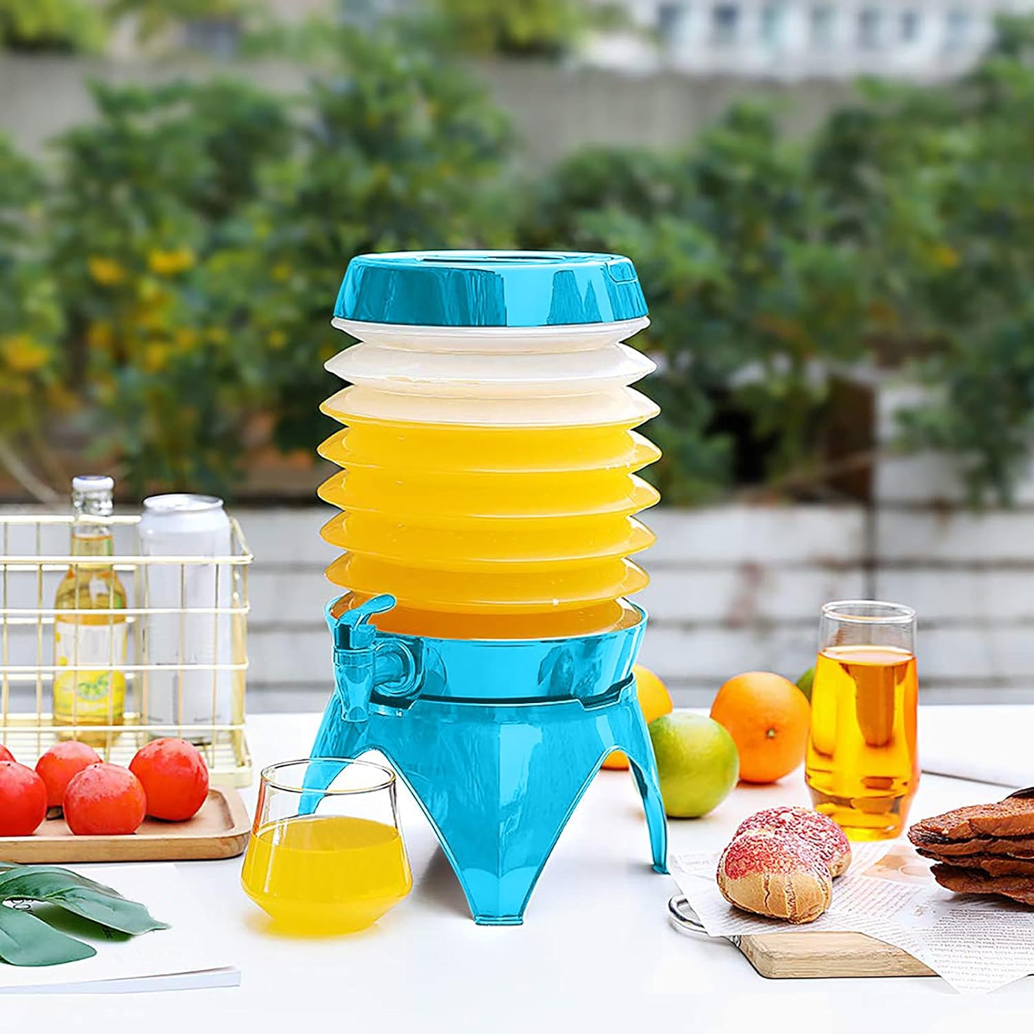 Collapsable Large Capacity Dispenser