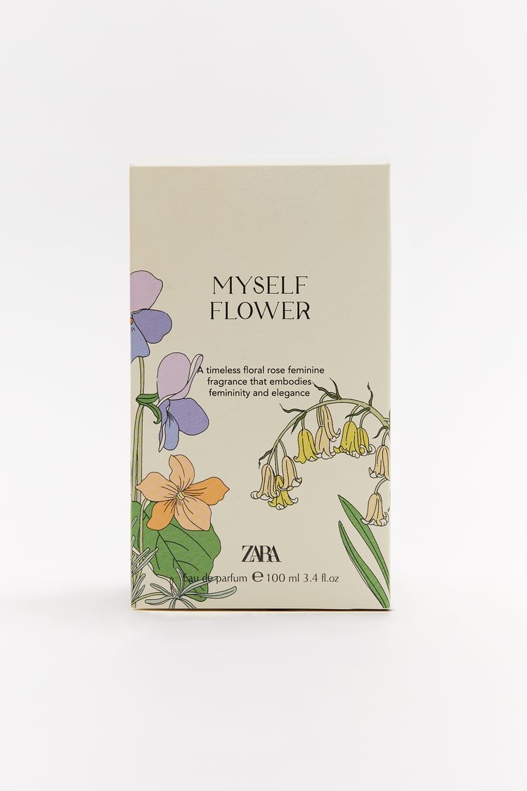 ZARA MYSELF FLOWER EDP 100 ML (3.4 FL. OZ).