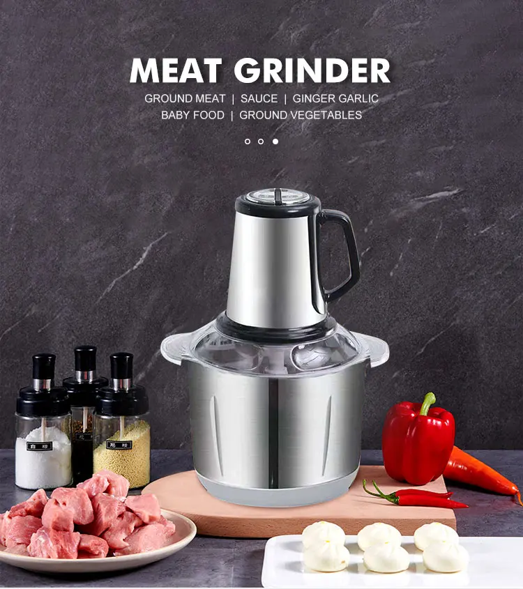 Stainless steel grinder