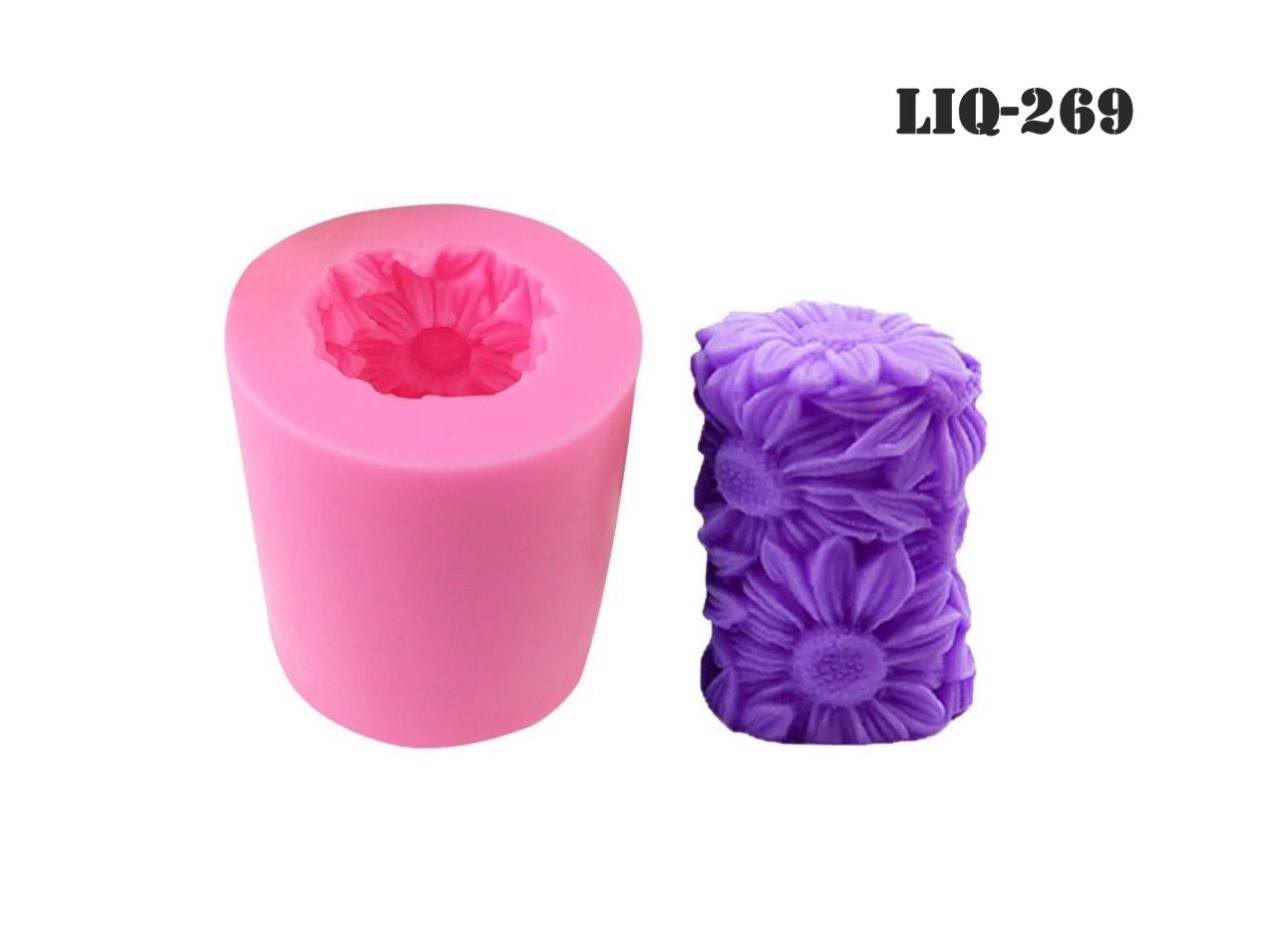 Silicone candle molds