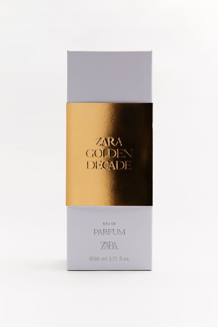 ZARA GOLDEN DECADE EDP 80 ML (2.7 FL. OZ).